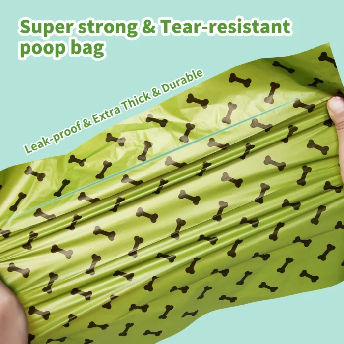strong and leak proof dog poop bags